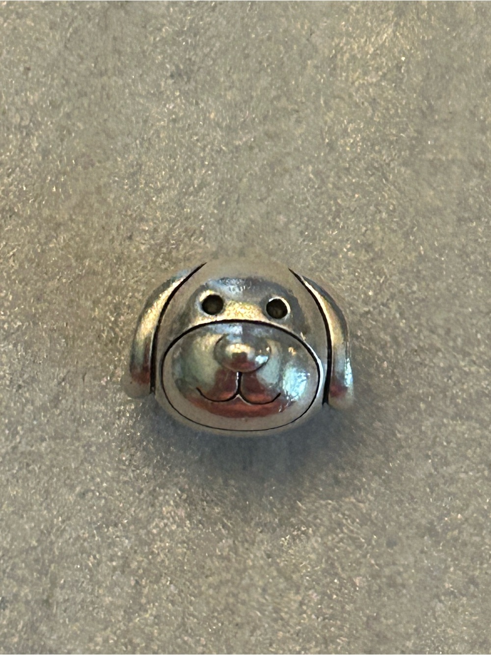 Pandora 925 Sterling Silver Dog Face Charm Pre-owned